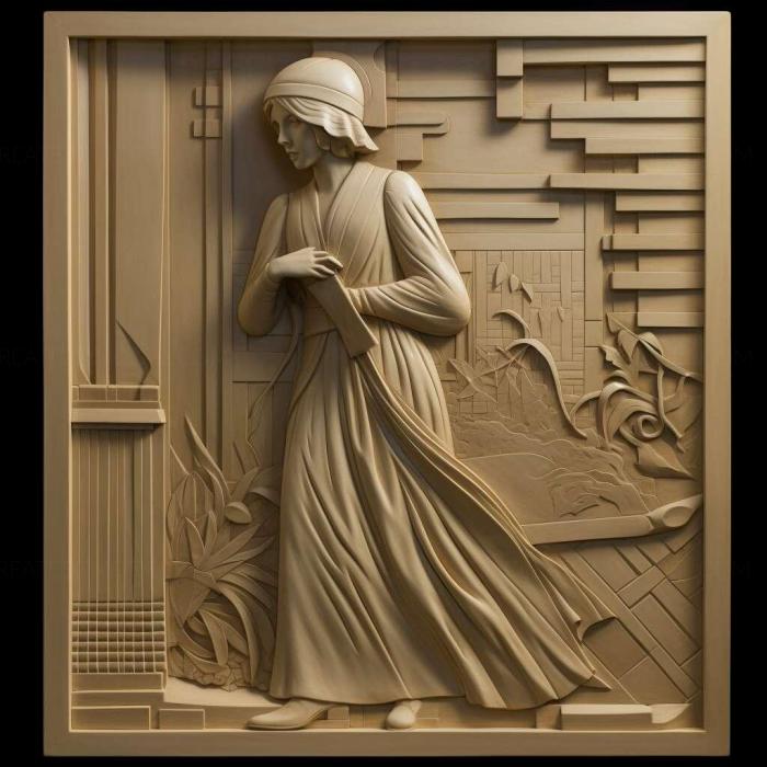 نموذج ثلاثي الأبعاد لآلة CNC 3D Art 